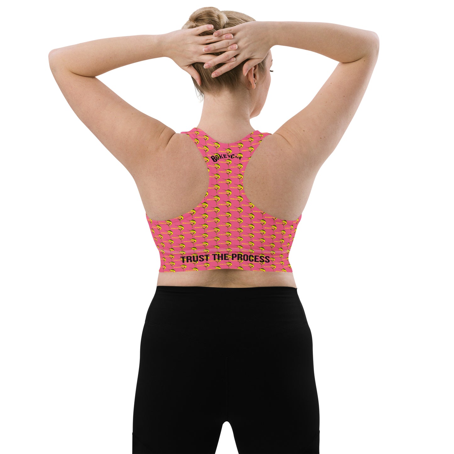 BokeyCat  Longline Sports Bra