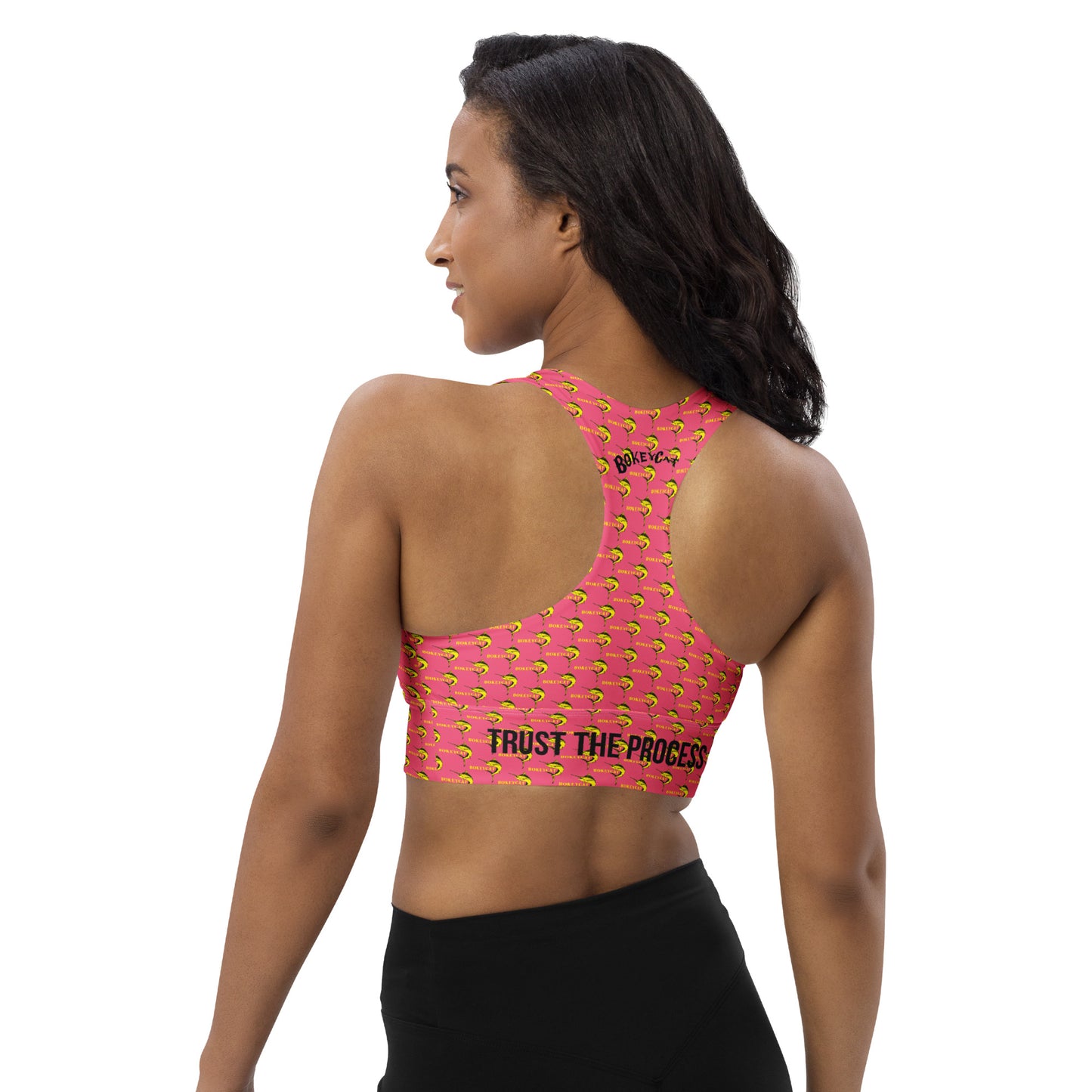 BokeyCat  Longline Sports Bra