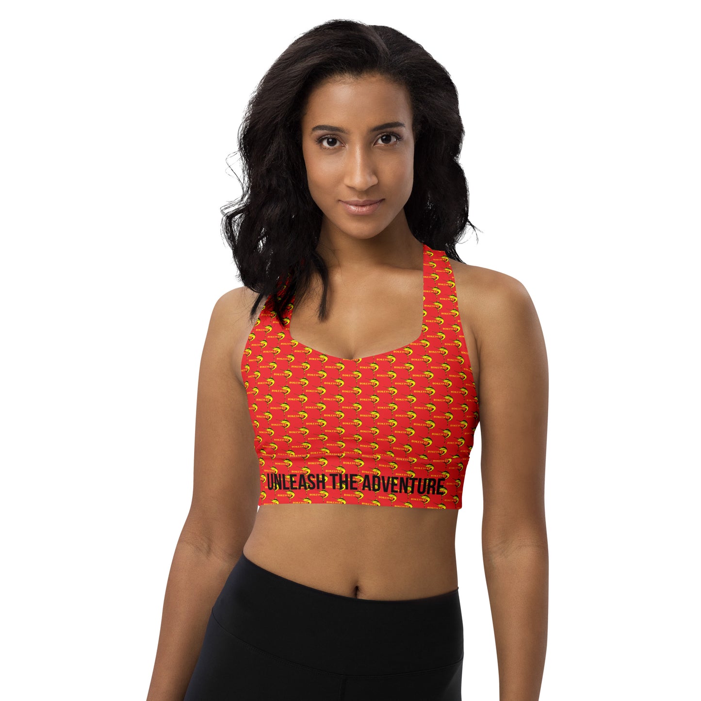 BokeyCat Longline Sports Bra