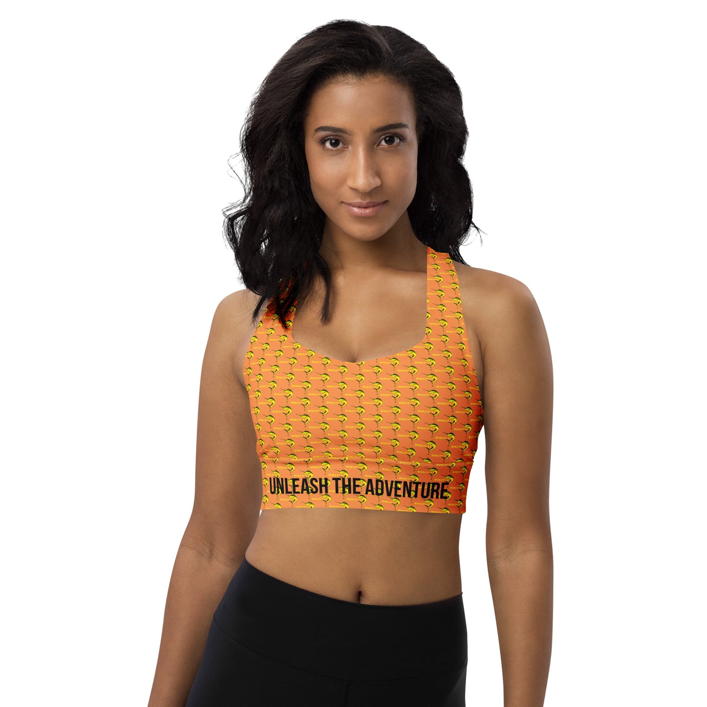 BokeyCat  Longline Sports Bra