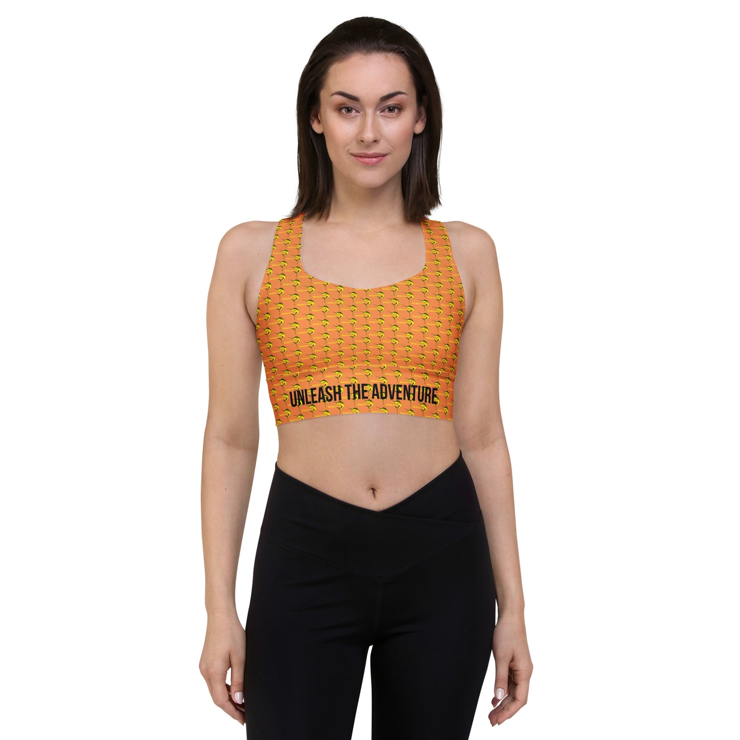 BokeyCat  Longline Sports Bra