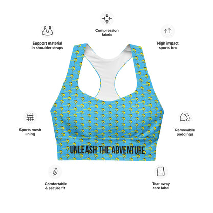BokeyCat Longline Sports Bra