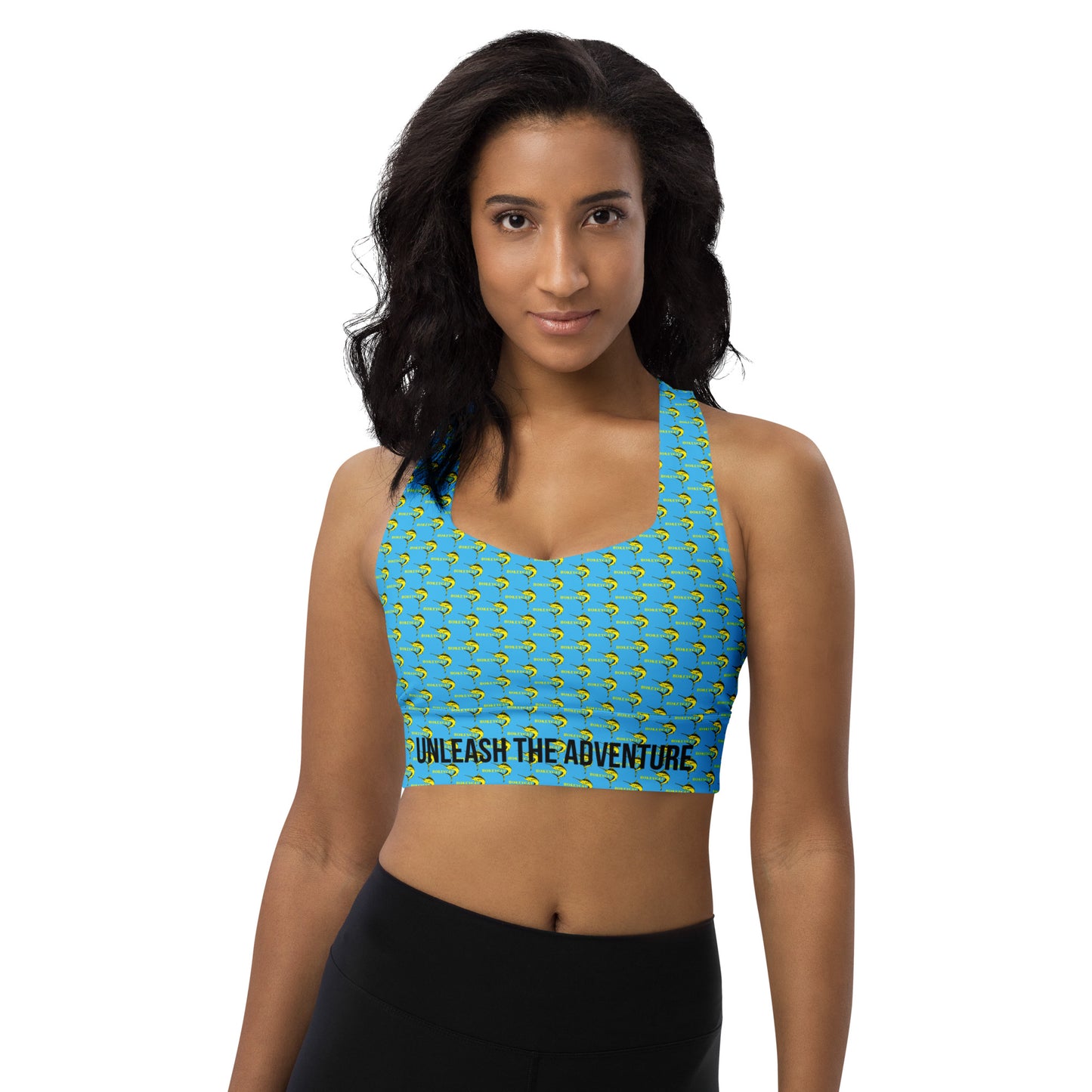 BokeyCat Longline Sports Bra