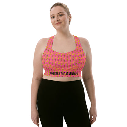 BokeyCat  Longline Sports Bra