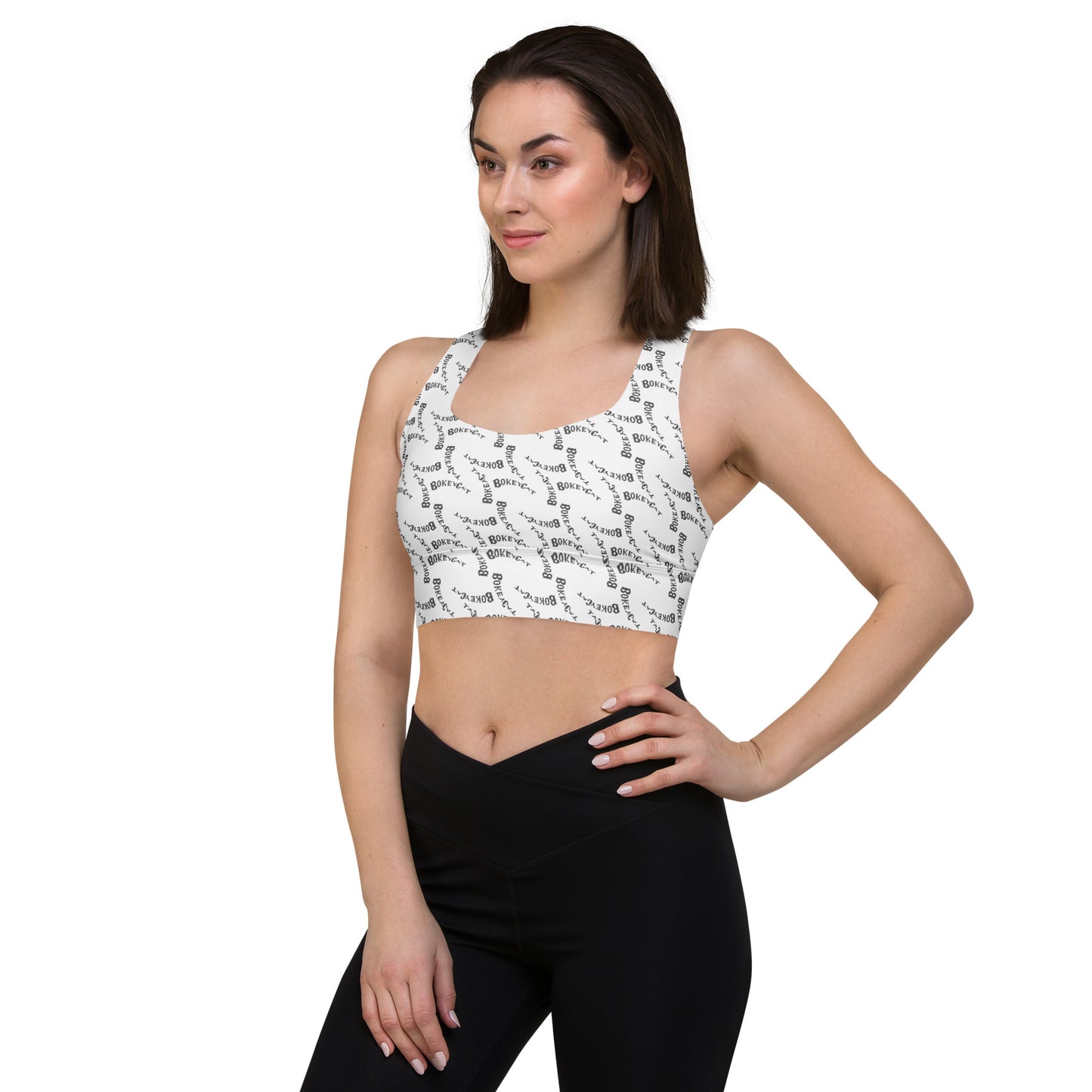 BokeyCat Longline Sports Bra