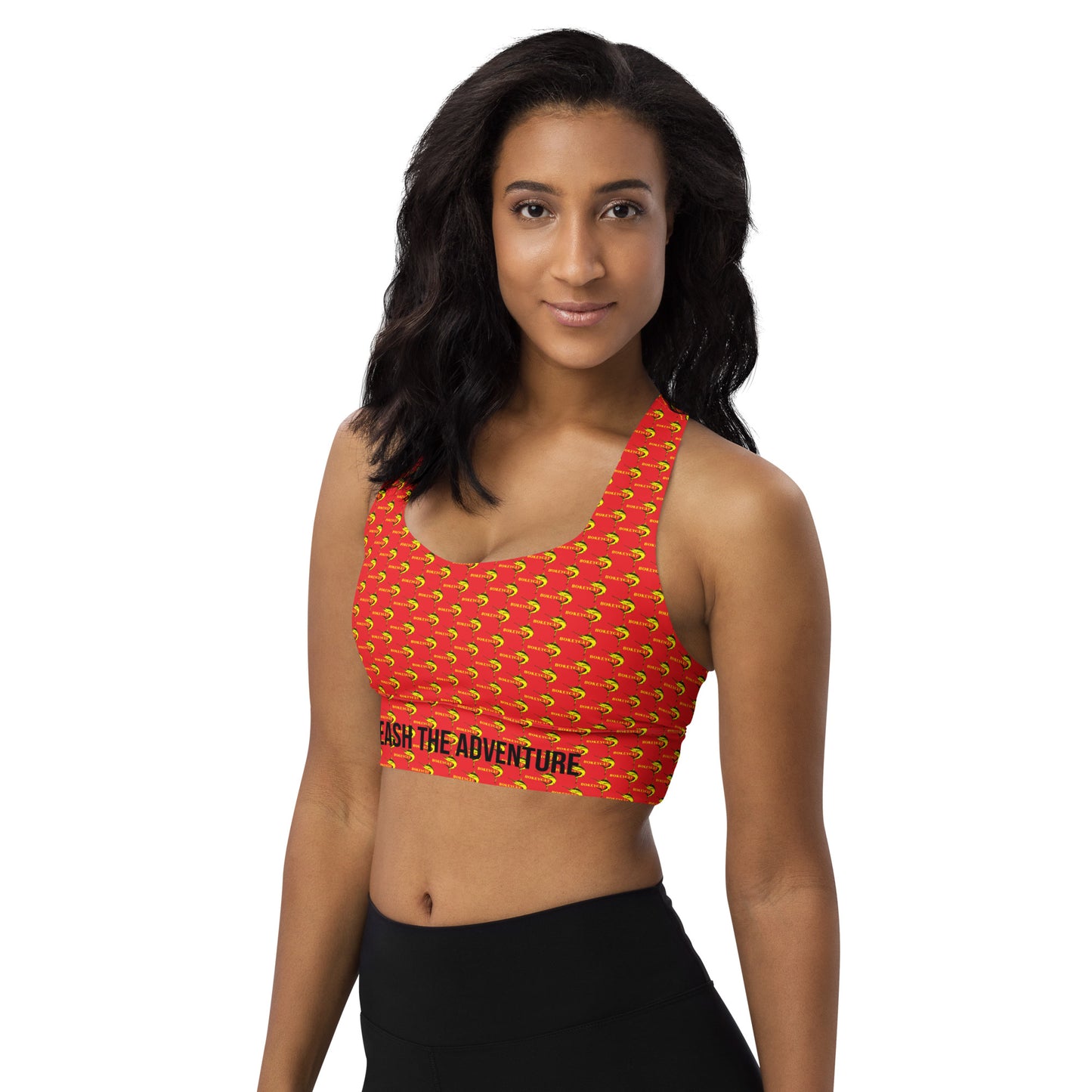 BokeyCat Longline Sports Bra