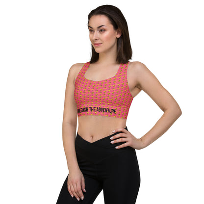 BokeyCat  Longline Sports Bra