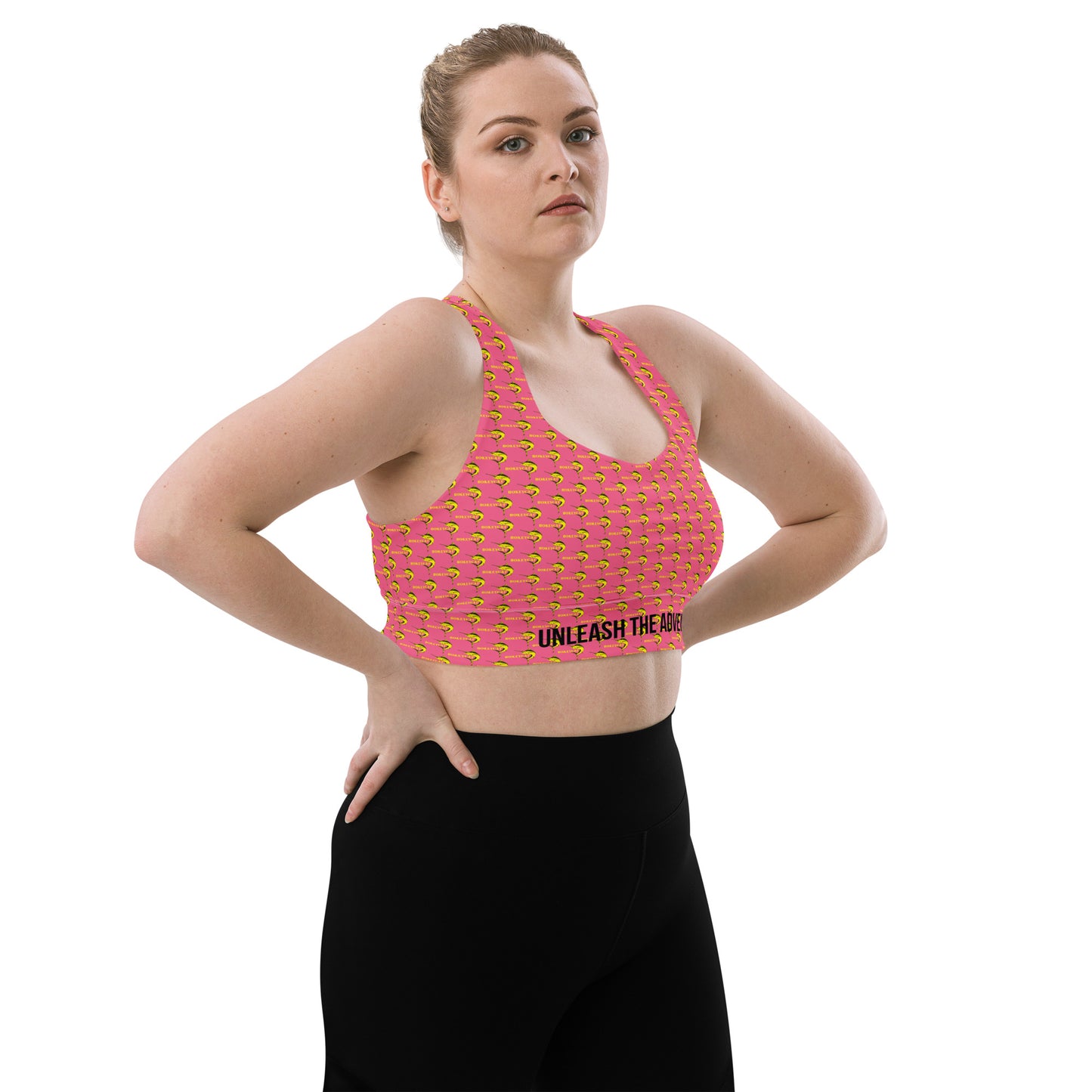 BokeyCat  Longline Sports Bra