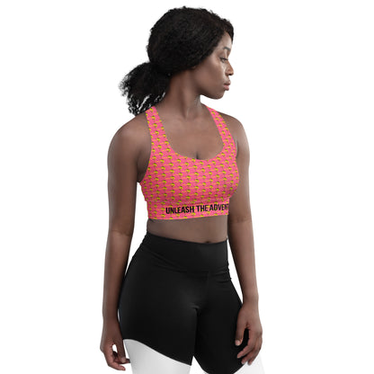 BokeyCat  Longline Sports Bra