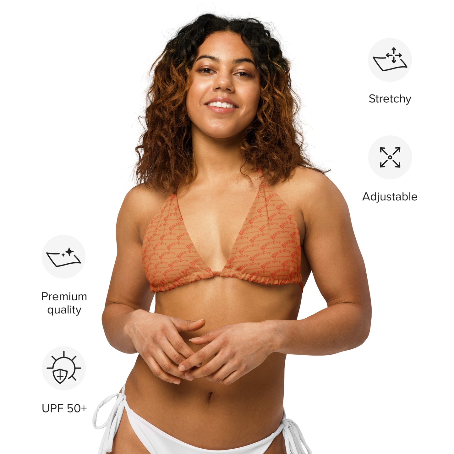 BokeyCat Bokini  string bikini top