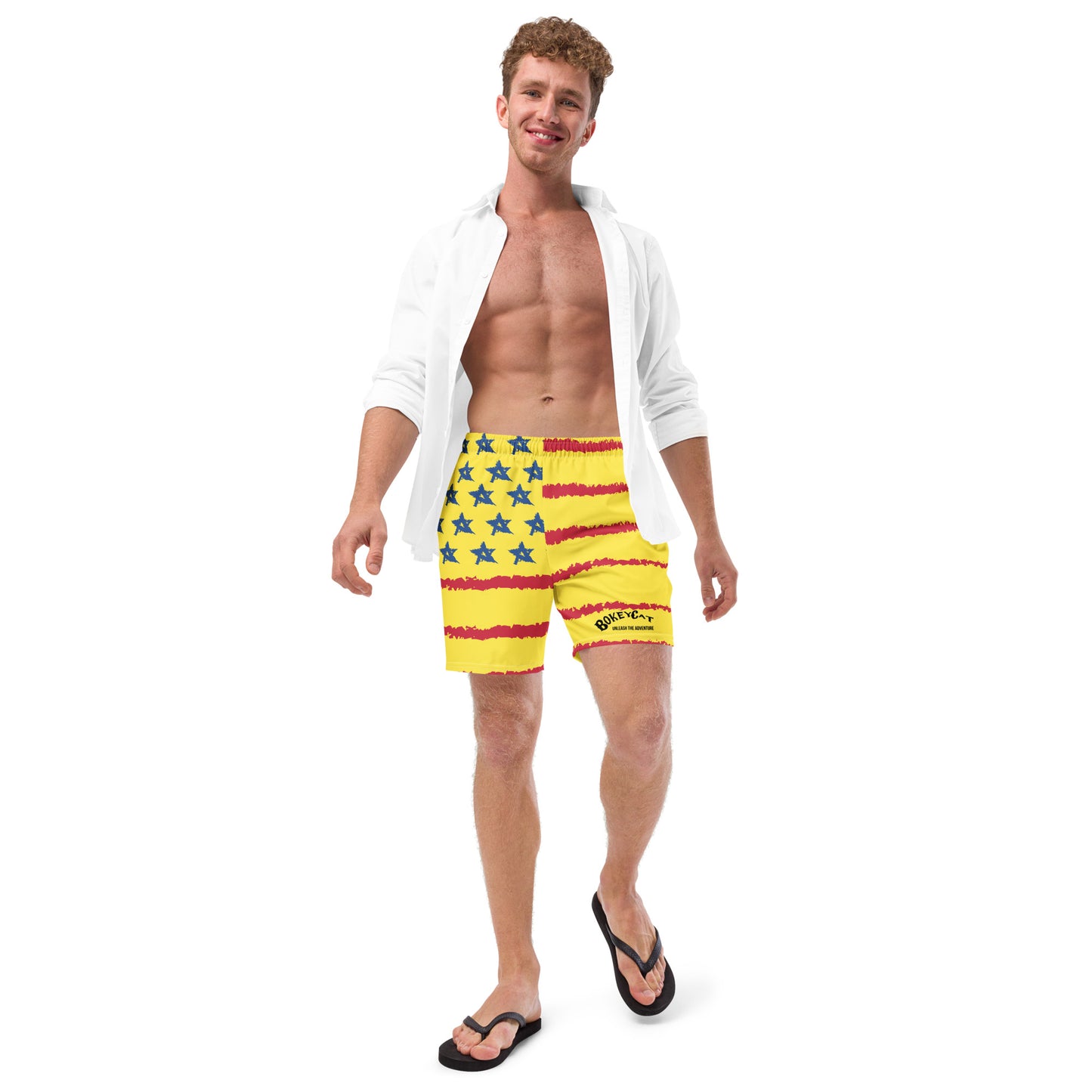 BokeyCat Swim Trunks