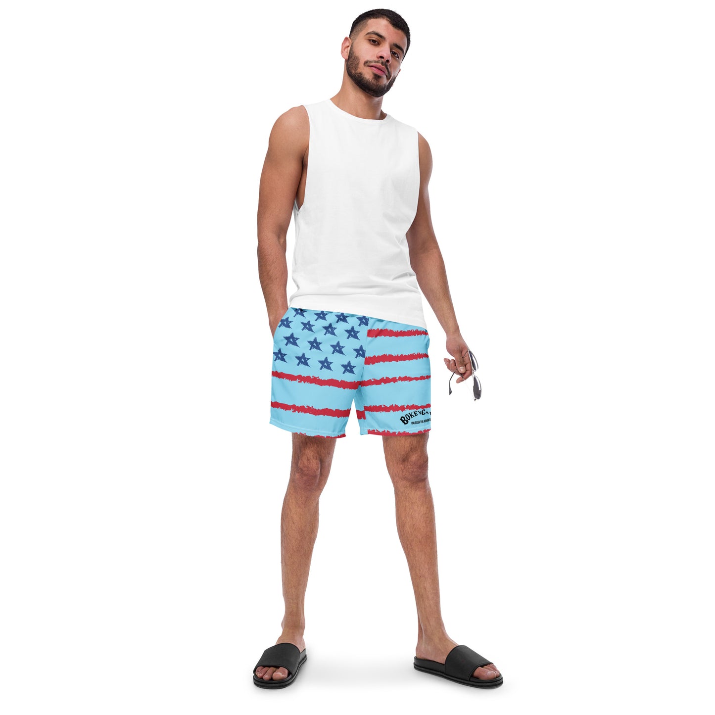 BokeyCat Swim Trunks