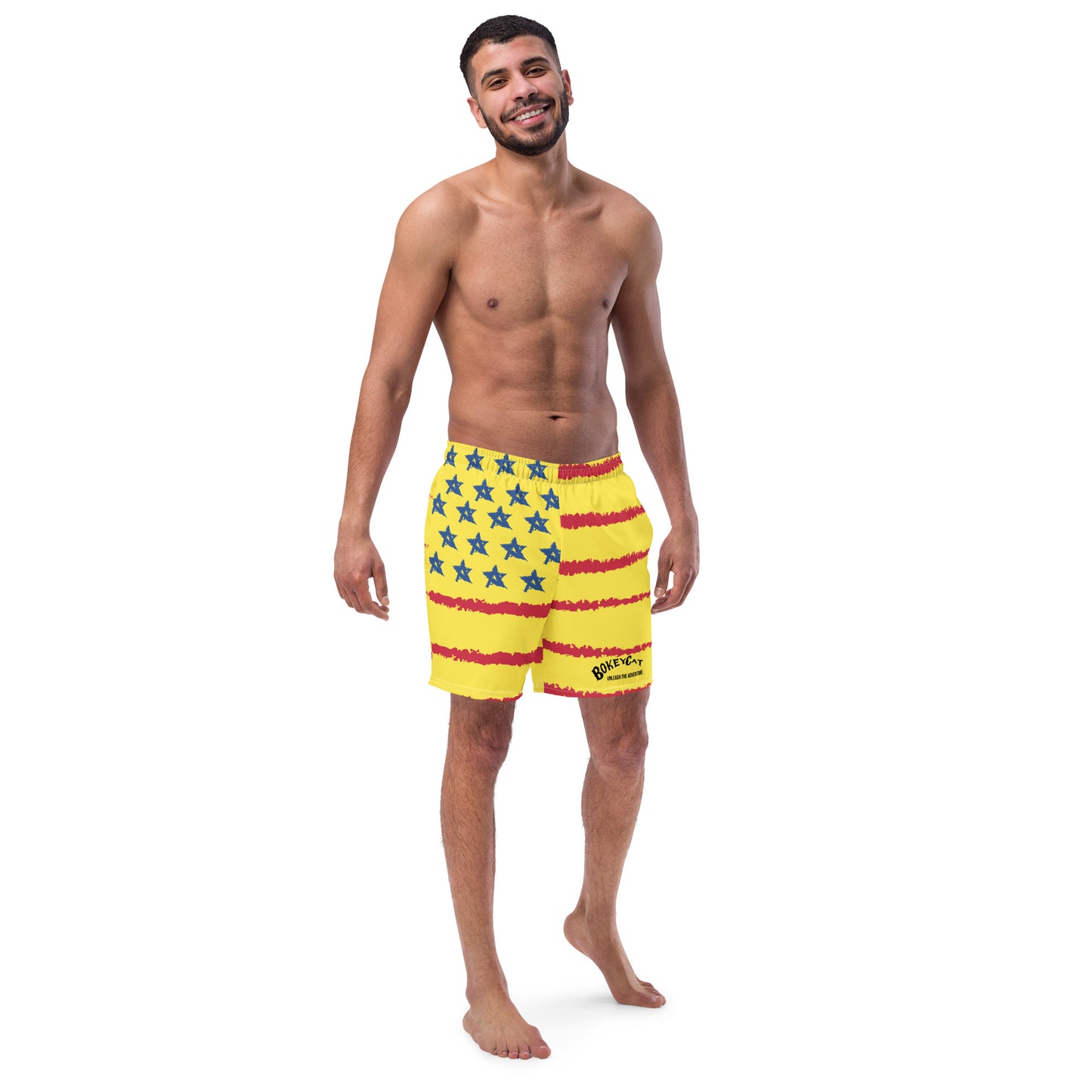 BokeyCat Swim Trunks