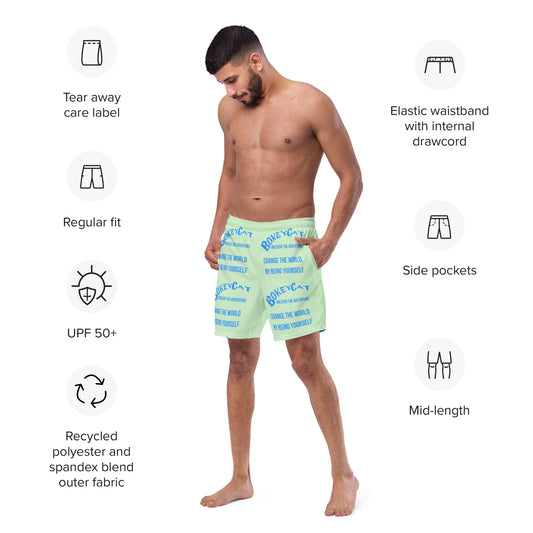 BokeyCat Swim Trunks