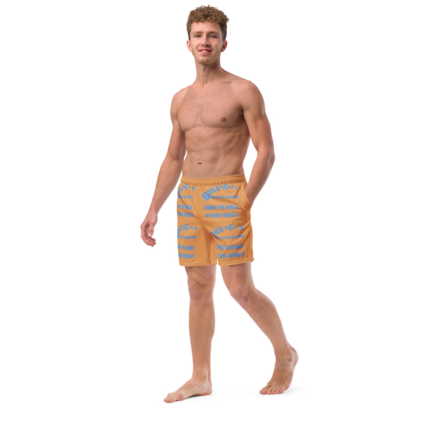 BokeyCat.  Swim Trunks