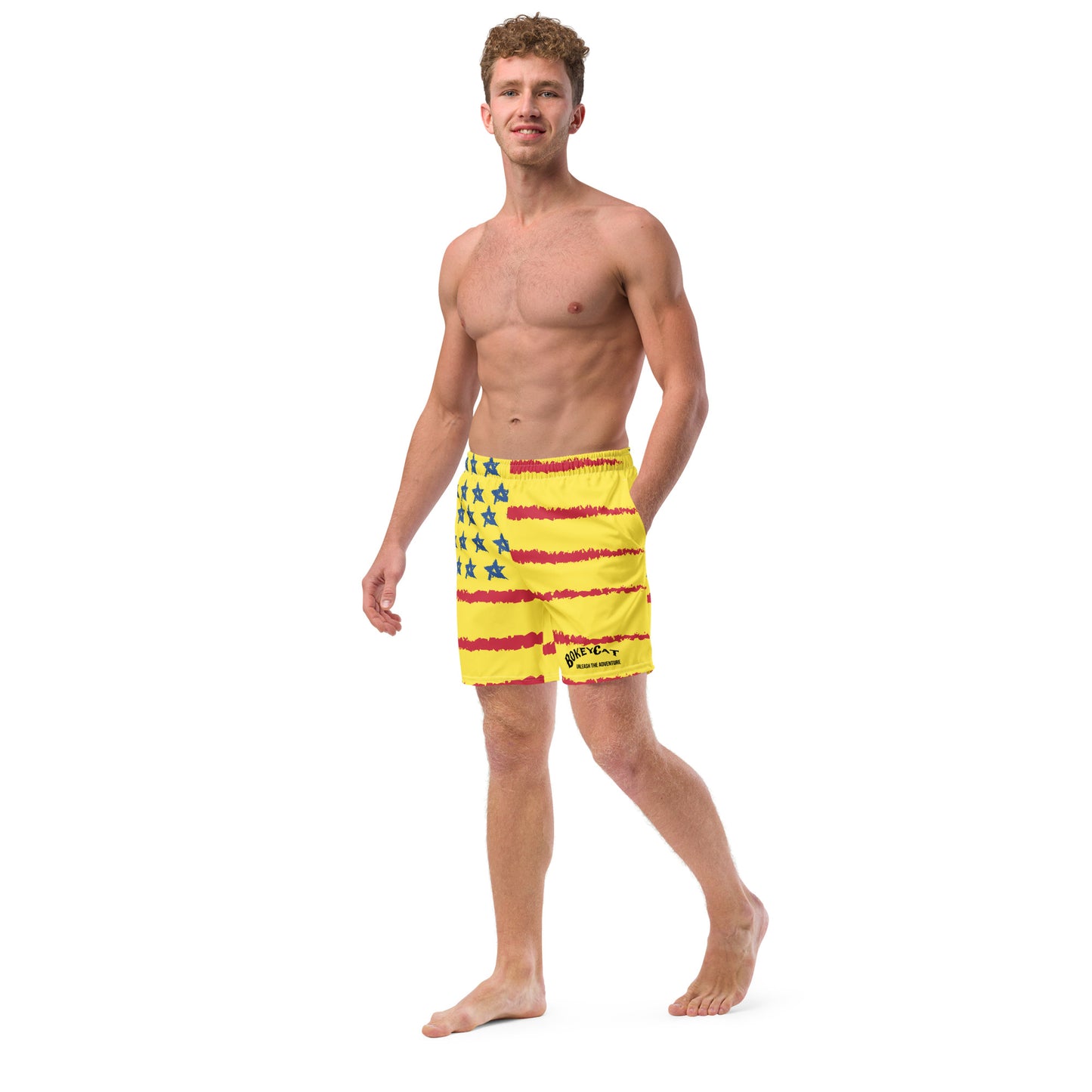 BokeyCat Swim Trunks