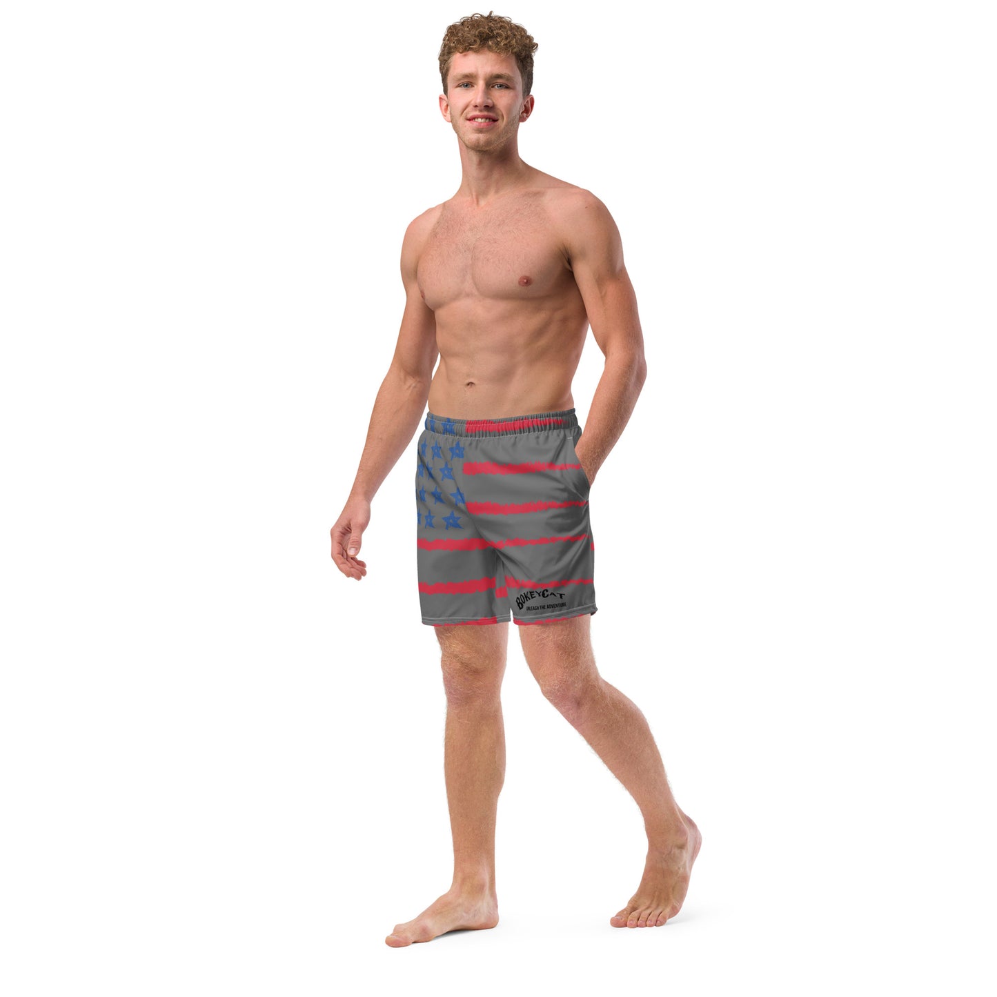 BokeyCat Swim Trunks