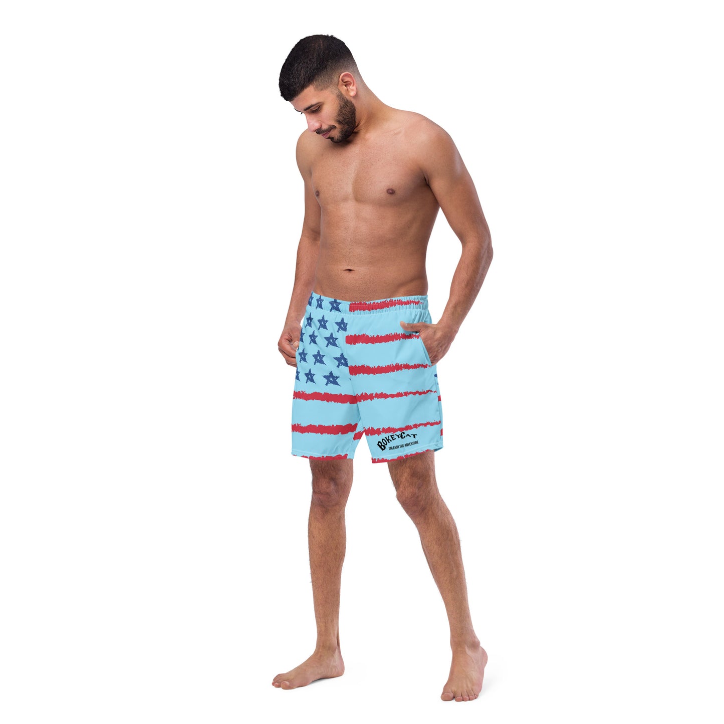 BokeyCat Swim Trunks