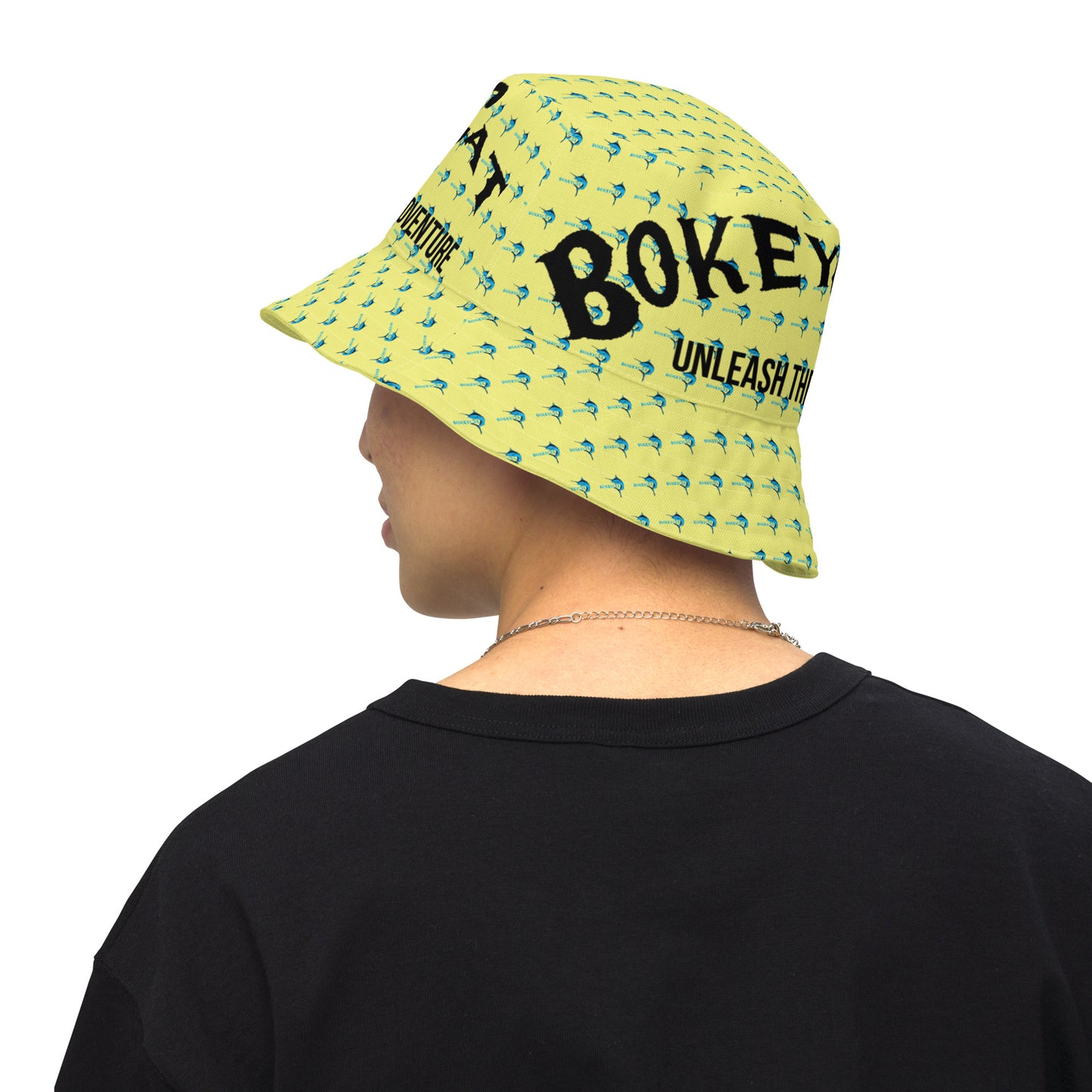 BokeyCat Reversible bucket hat