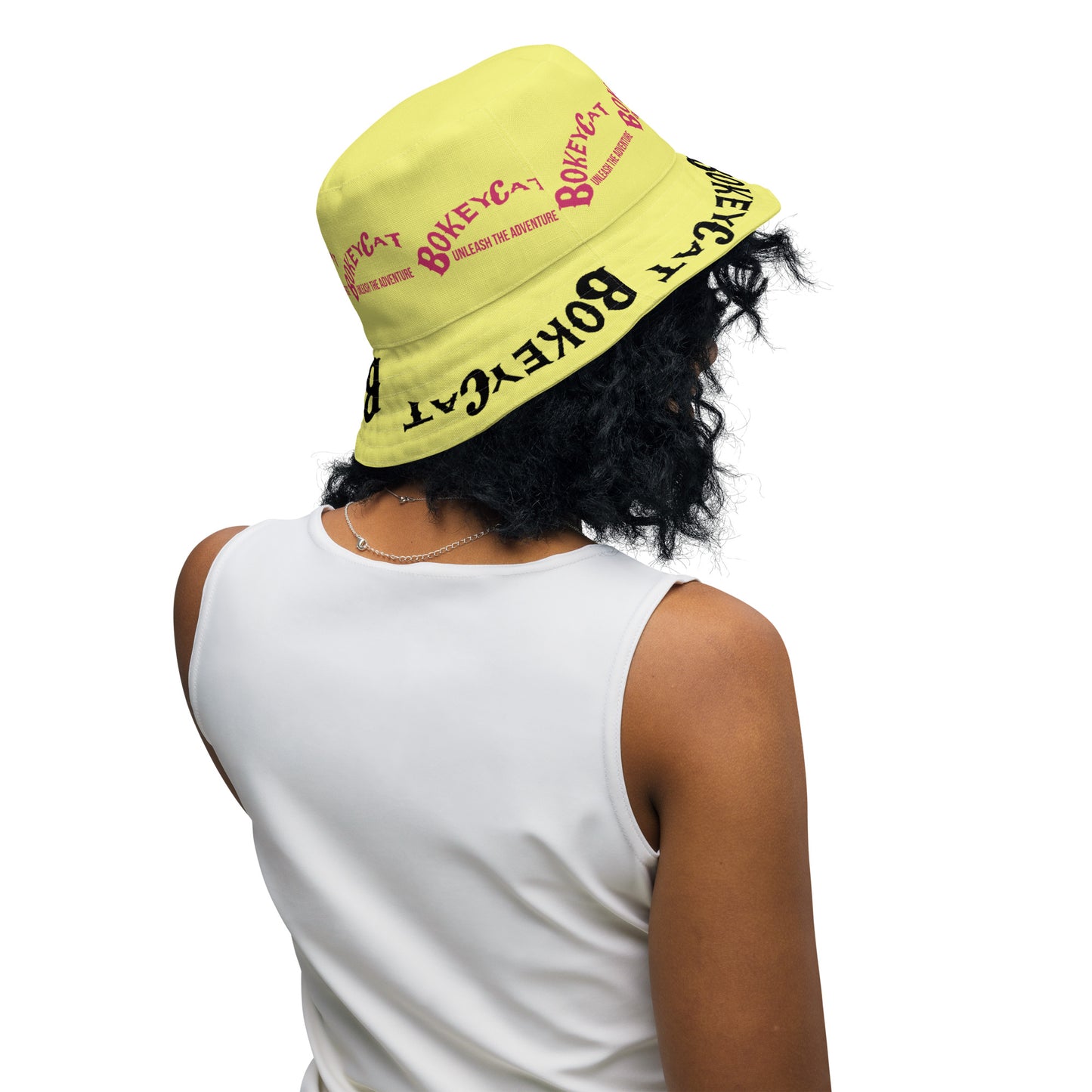 BokeyCat Reversible bucket hat