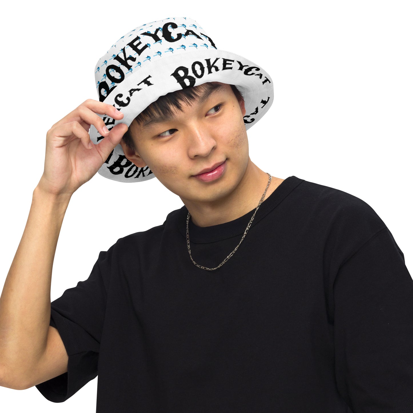 BokeyCat Reversible bucket hat