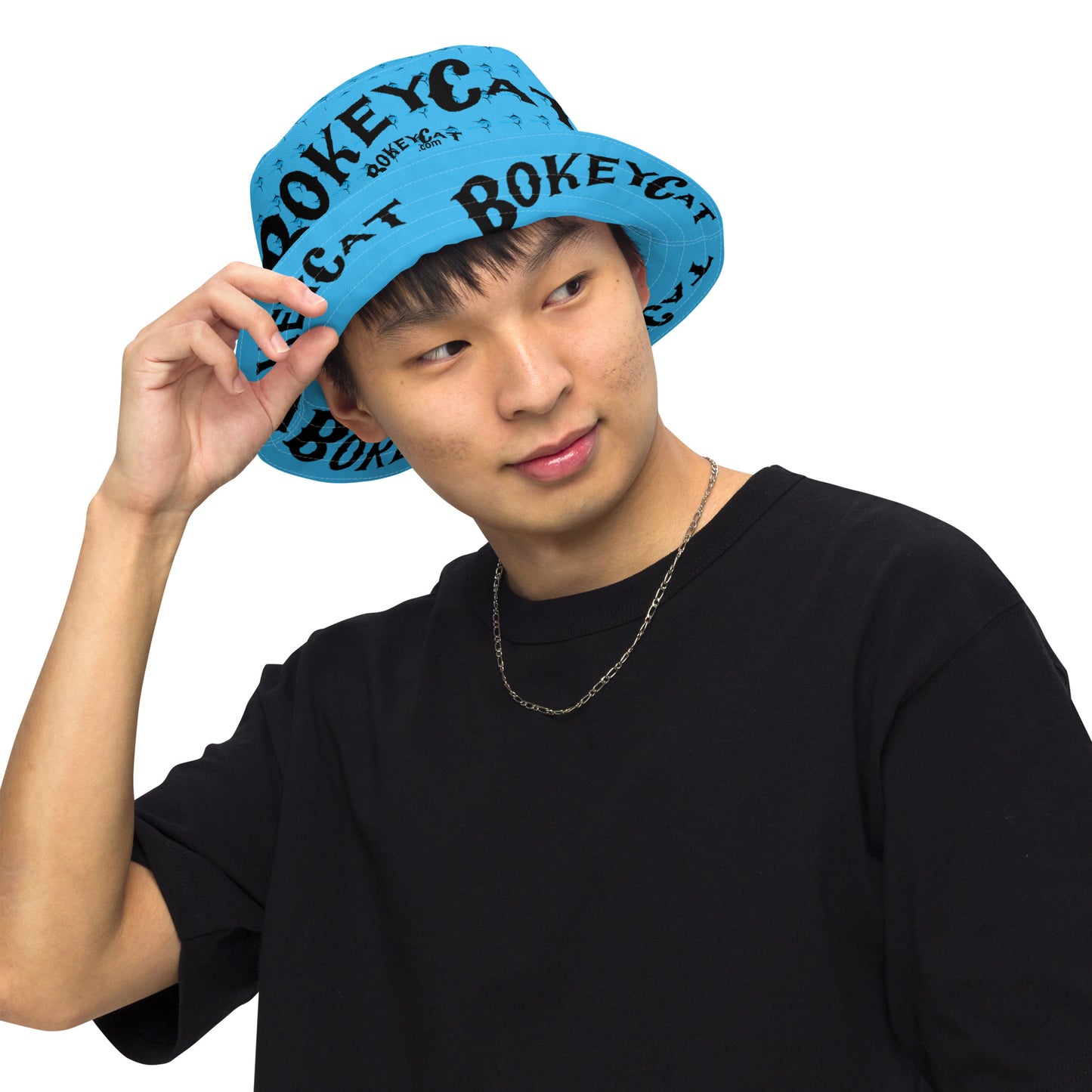 BokeyCat Reversible bucket hat