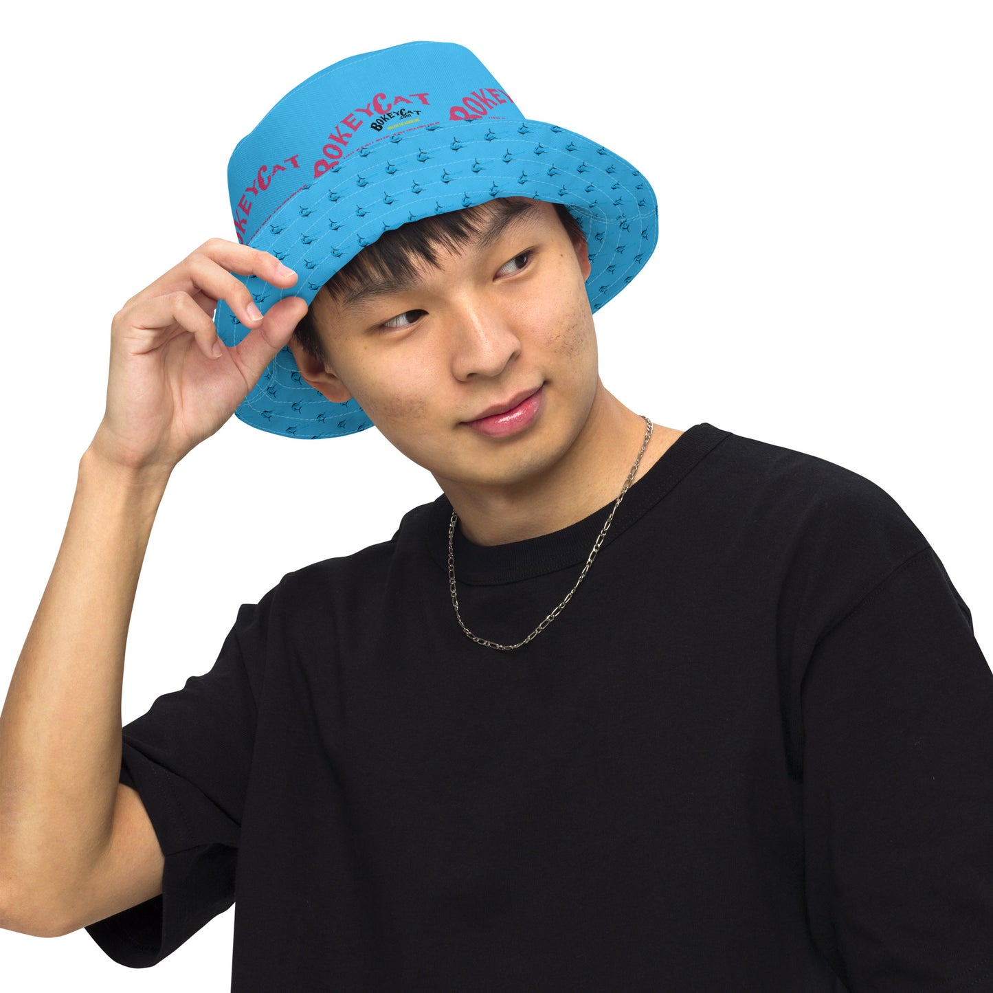 BokeyCat Reversible bucket hat