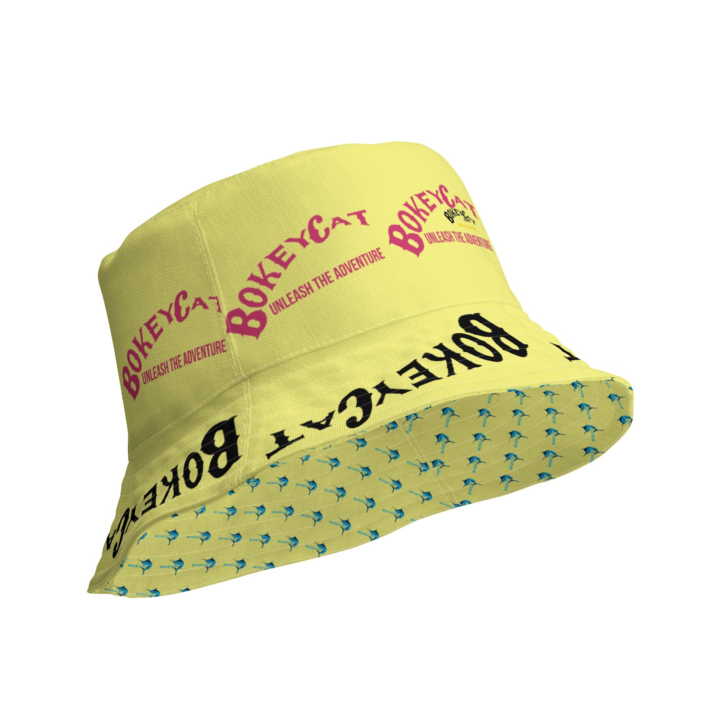 BokeyCat Reversible bucket hat