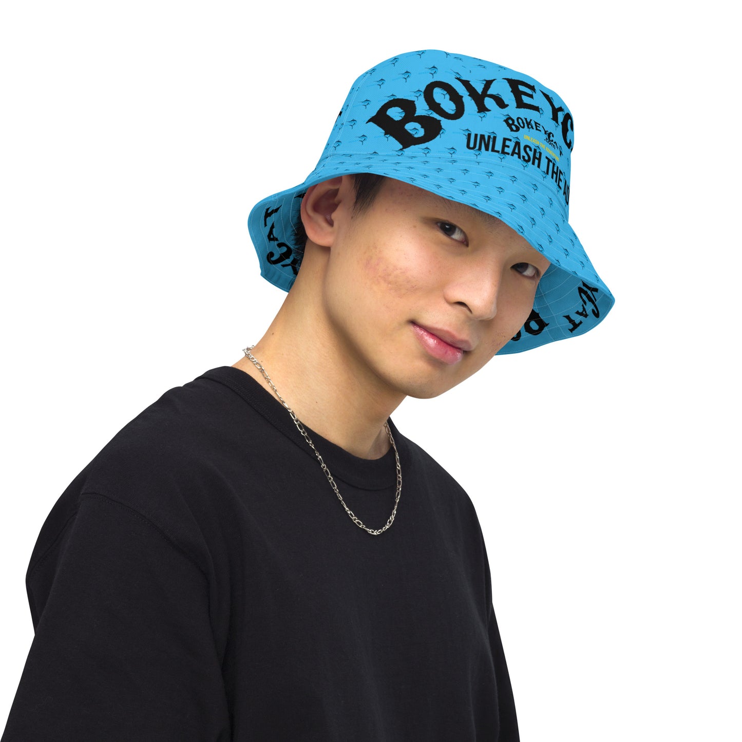 BokeyCat Reversible bucket hat