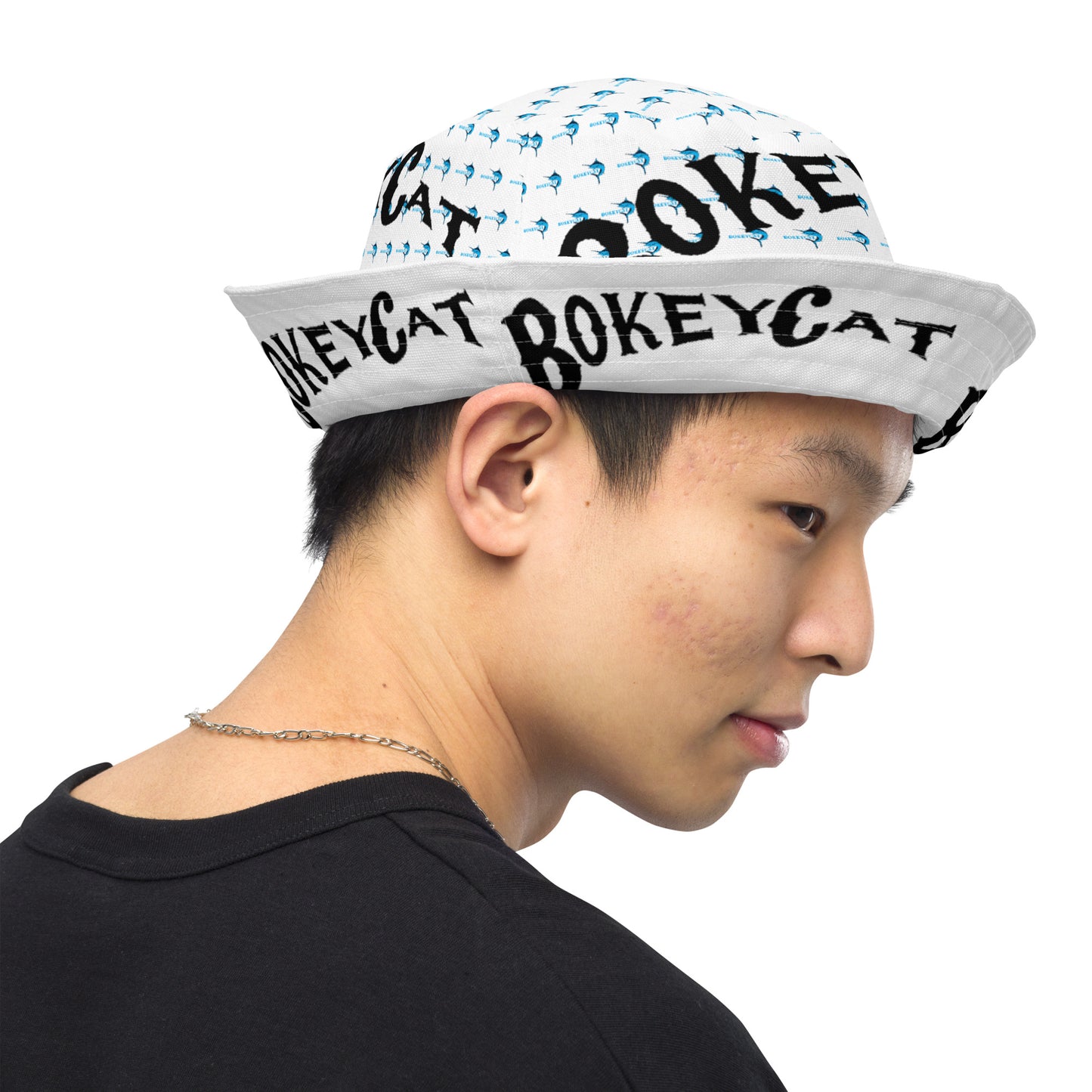 BokeyCat Reversible bucket hat