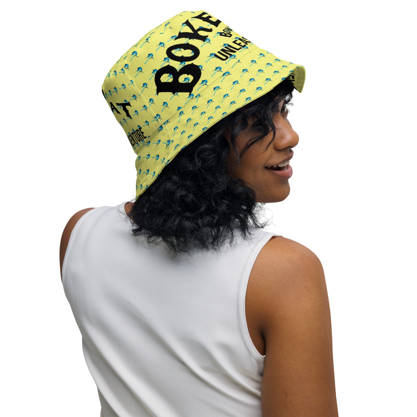 BokeyCat Reversible bucket hat