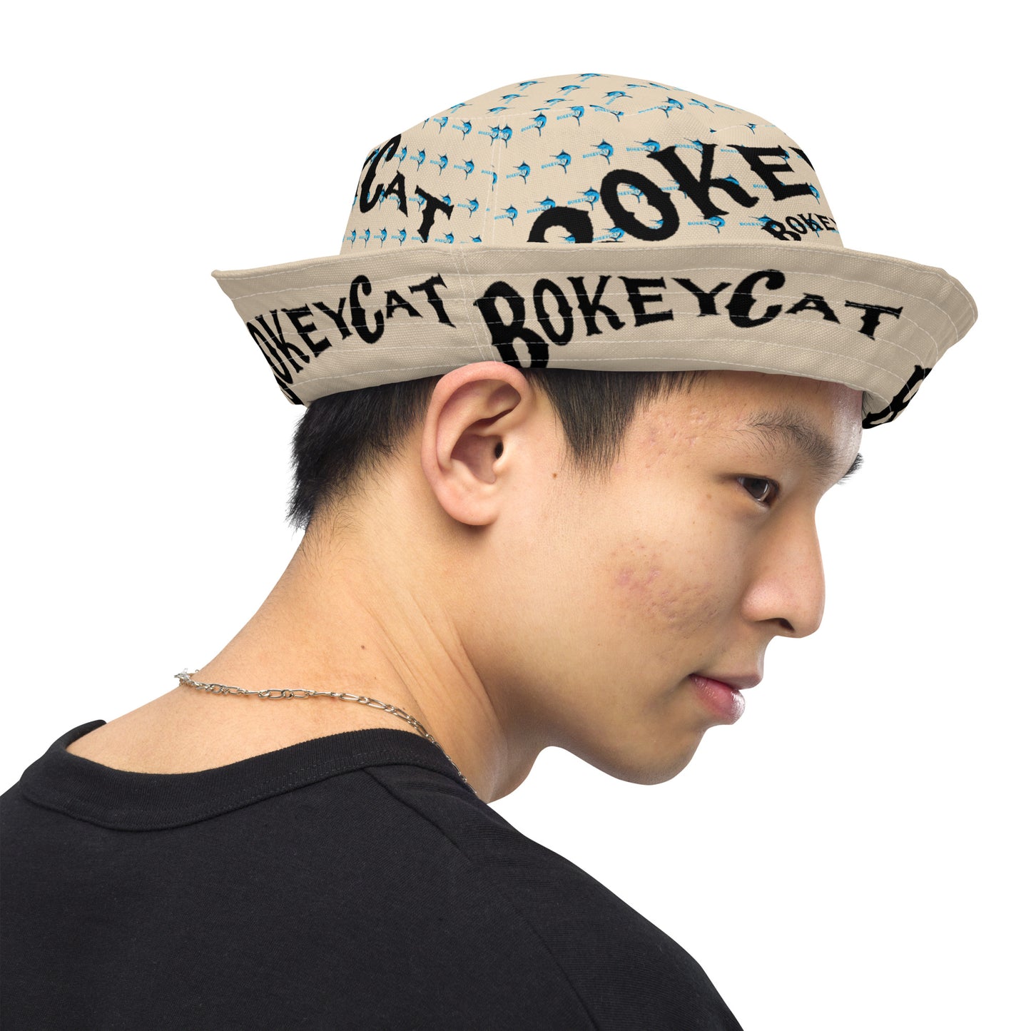 BokeyCat Reversible bucket hat