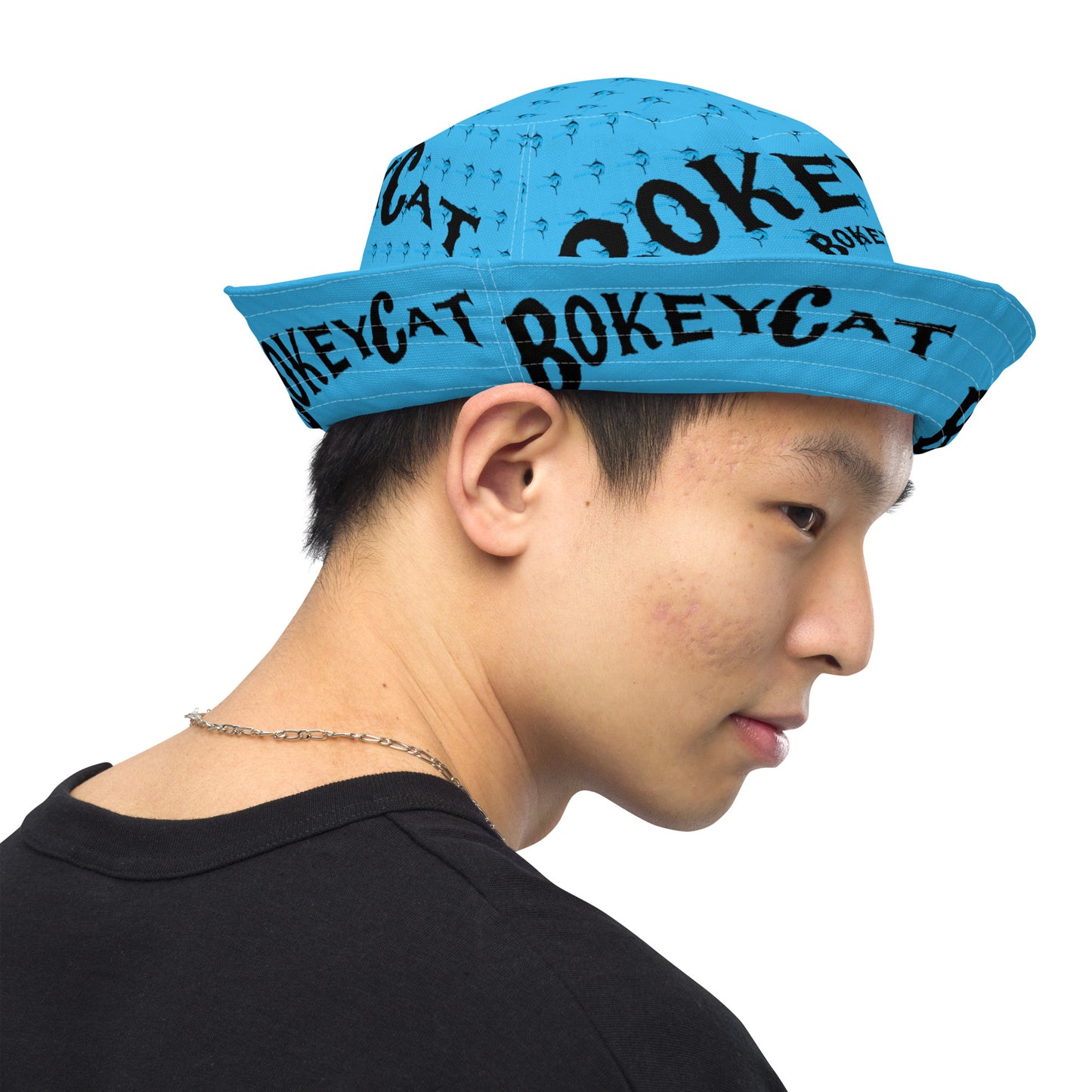 BokeyCat Reversible bucket hat