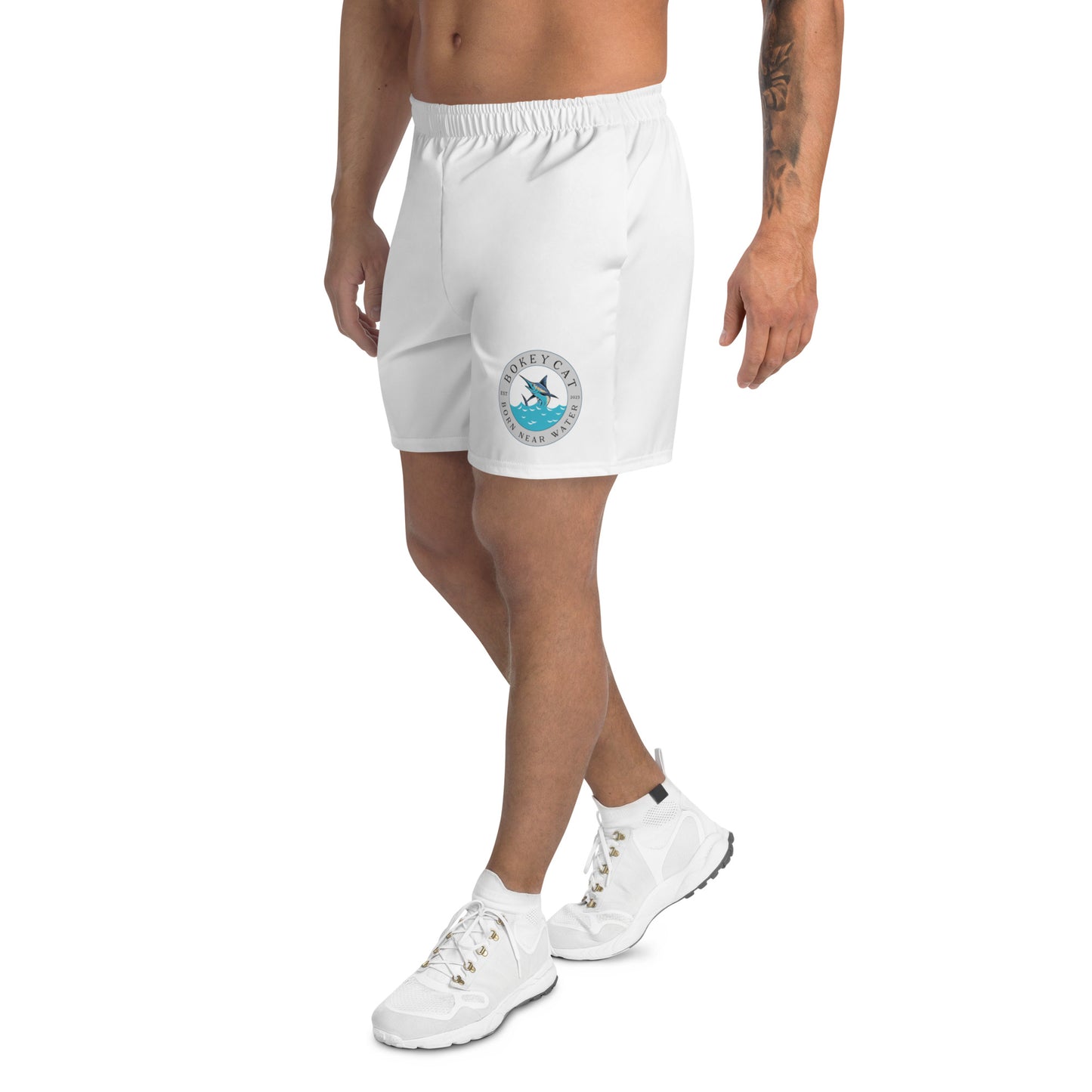 BokeyCat  Unisex Athletic Long Shorts