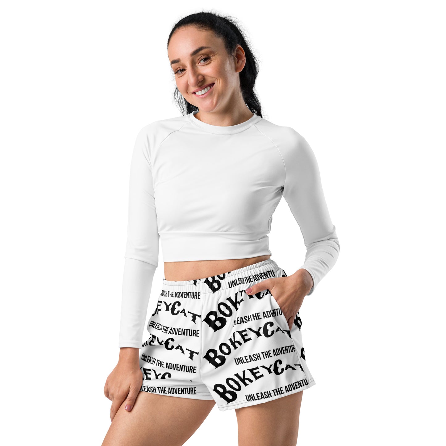 BokeyCat Unisex Athletic Shorts