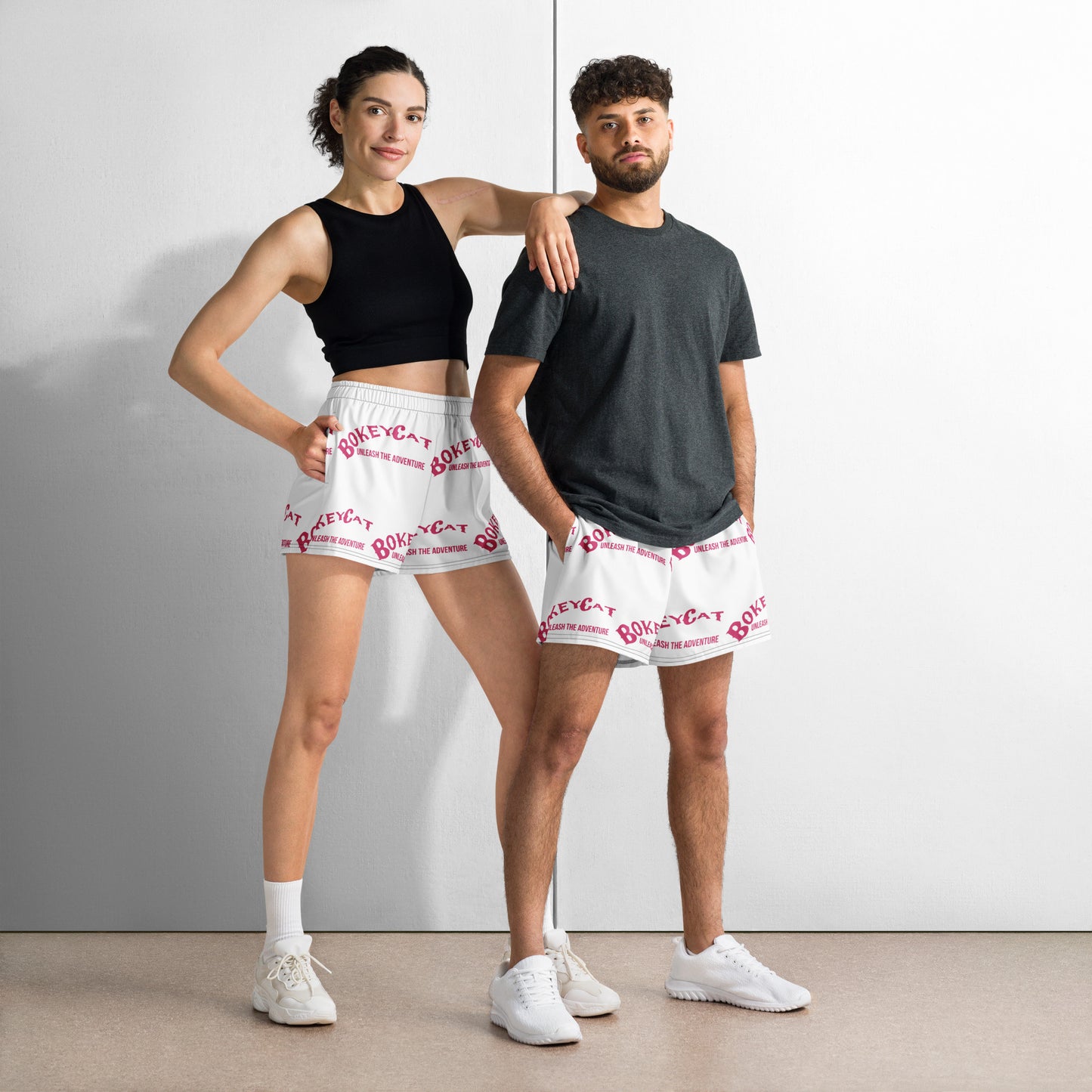 BokeyCat  Unisex Athletic Shorts