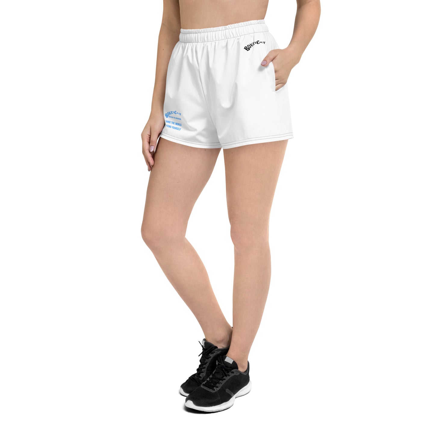 BokeyCat Unisex Athletic Shorts