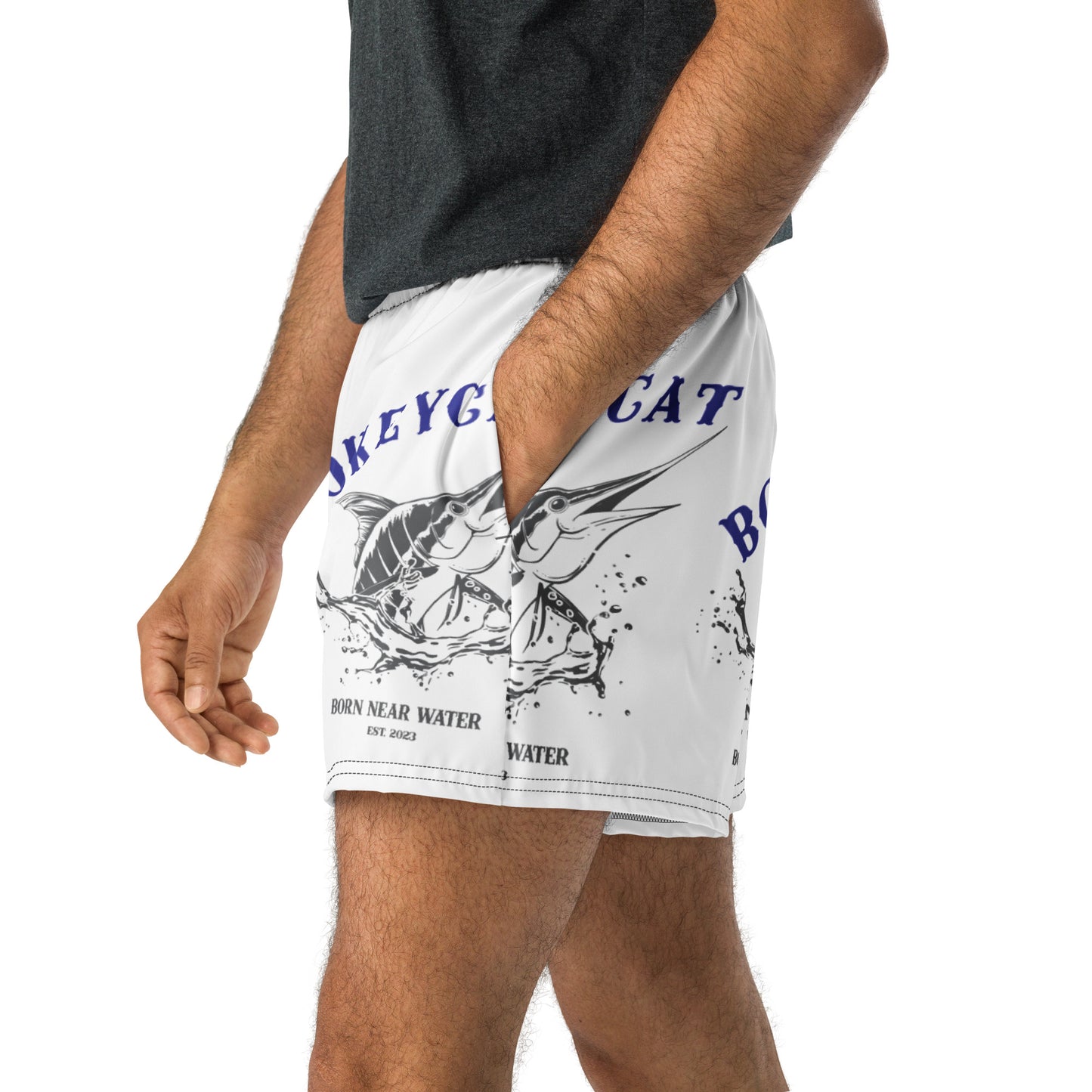 BokeyCat Unisex Athletic Shorts