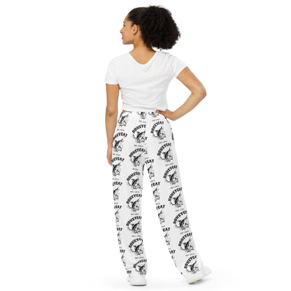 BokeyCat  unisex wide-leg pants