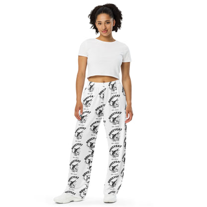 BokeyCat  unisex wide-leg pants