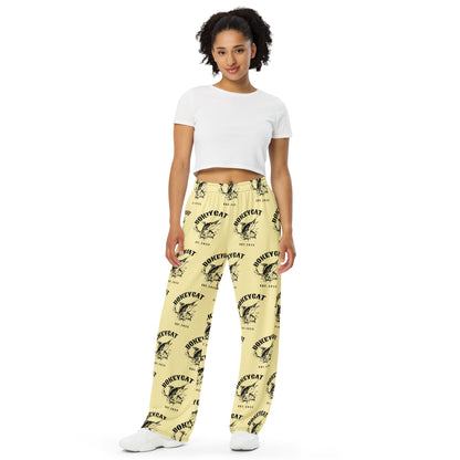 BokeyCat  unisex wide-leg pants