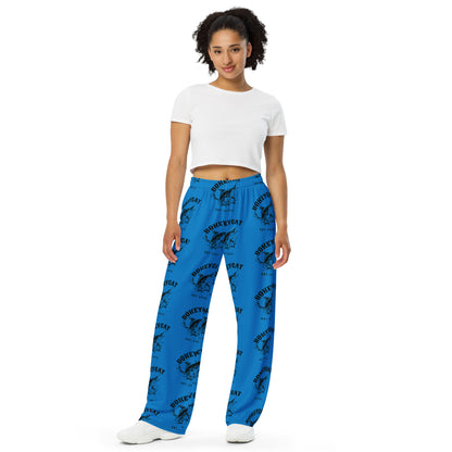 BokeyCat  unisex wide-leg pants