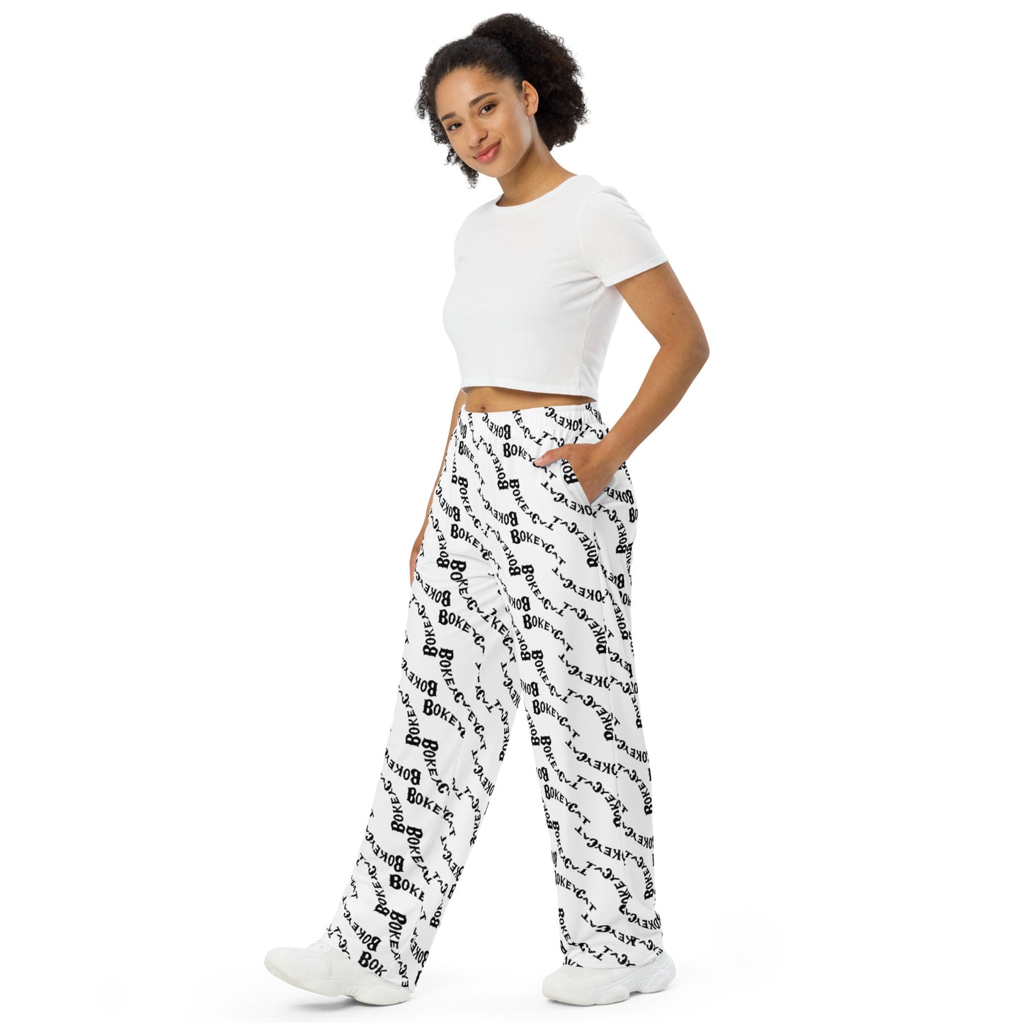 BokeyCat unisex wide-leg pants