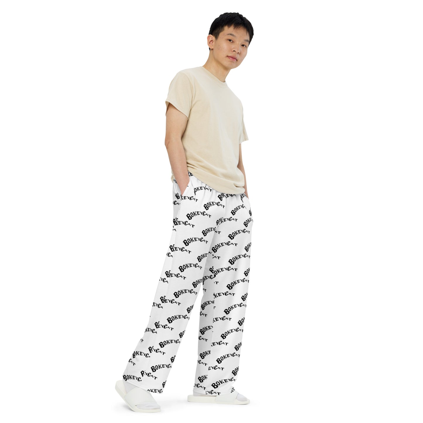 BokeyCat unisex wide-leg pants