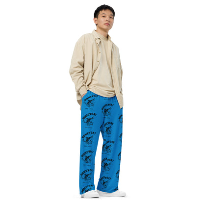 BokeyCat  unisex wide-leg pants