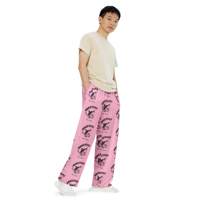 BokeyCat  unisex wide-leg pants