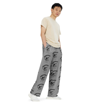 BokeyCat  unisex wide-leg pants