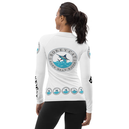 BokeyCat Women's Rash Guard