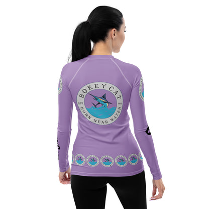 BokeyCat Women's Rash Guard