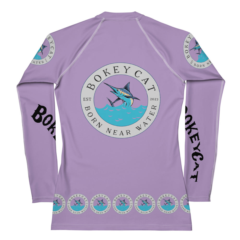 BokeyCat Women's Rash Guard